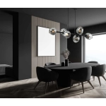 Lampa wisząca Borgo PND-30843-6 BK+SG Italux - zdjęcie produktu